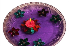 floating rangoli