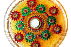 floating rangoli