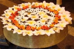 floating rangoli