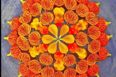 floating rangoli