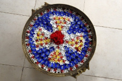 floating rangoli