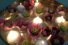 floating rangoli