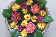 floating rangoli