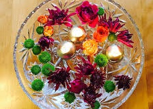 floating rangoli
