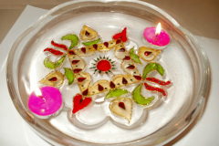 floating rangoli
