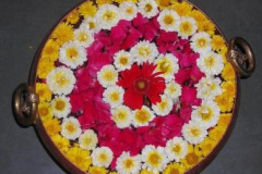 floating rangoli