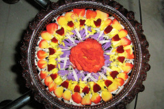 floating rangoli