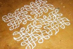 Kolam Rangoli designs