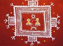 Kolam Rangoli designs