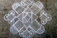 Kolam Rangoli designs