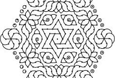 Kolam Rangoli designs