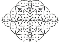 Kolam Rangoli designs