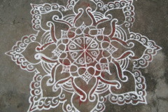 Kolam Rangoli designs