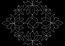 Kolam Rangoli designs