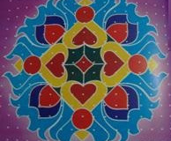 Kolam Rangoli designs