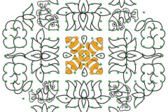 Kolam Rangoli designs
