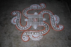 Kolam Rangoli designs
