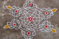 Kolam Rangoli designs