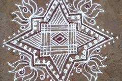 Kolam Rangoli designs