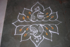 Kolam Rangoli designs