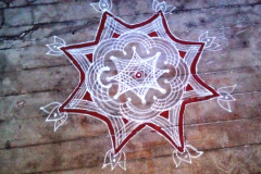 Kolam Rangoli designs