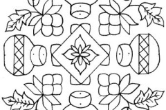 Kolam Rangoli designs