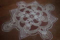 Kolam Rangoli designs
