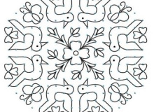 Kolam Rangoli designs
