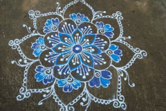 Kolam Rangoli designs