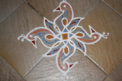 Kolam Rangoli designs