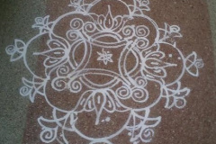 Kolam Rangoli designs