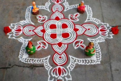 Kolam Rangoli designs