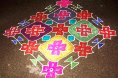 Kolam Rangoli designs