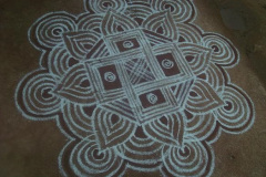 Kolam Rangoli designs