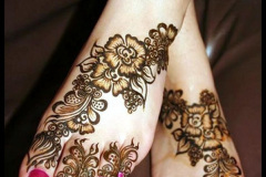 Mehndi designs for feet