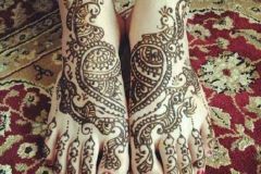 Mehndi designs for feet