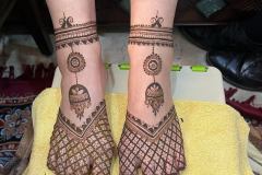 Mehndi designs for feet