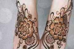 Mehndi designs for feet