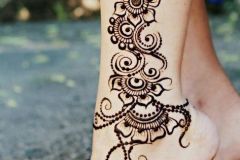 Mehndi designs for feet