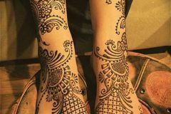 Mehndi designs for feet