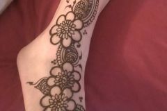 Mehndi designs for feet
