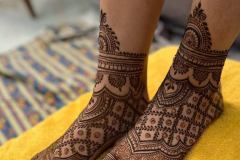 Mehndi designs for feet