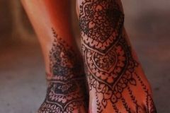Mehndi designs for feet